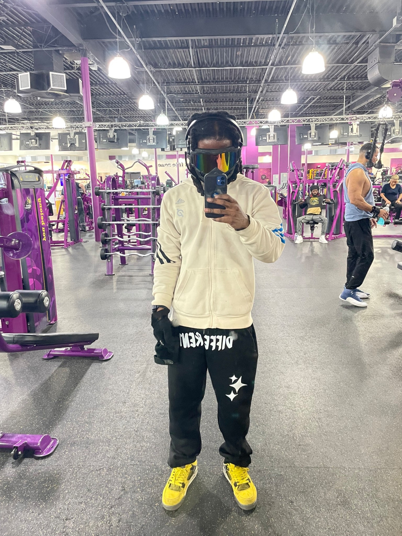 Today I went to the gym for a work out wearing my favorite adidas hoodie ft peloton  & Yellow Thunder Jordan 

#LTKdayinmylife #LTKSaleAlert #LTKfitnessgoals
