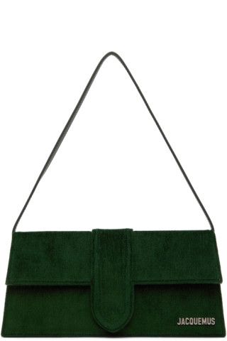 Green Guirlande 'Le Bambino Long' Bag | SSENSE