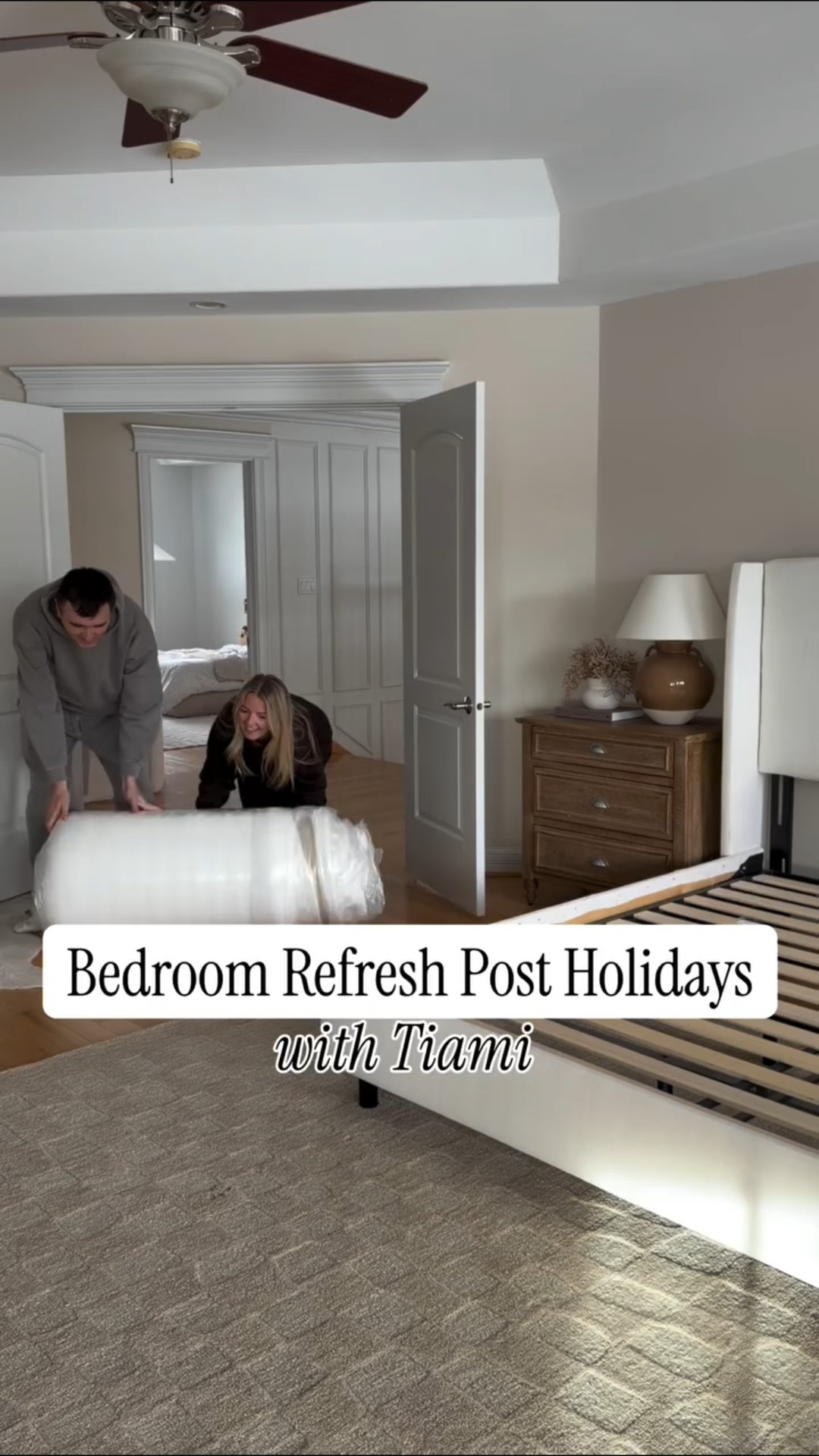 #ad We are committed to investing in our wellness in the new year and upgraded our mattress to Tiami’s hybrid mattress with five layers of support. Take advantage of their limited time promotion and save 30% off your new mattress.

This premium, high-performance memory foam provides pressure relief for muscles helping your body recover from stress of the day. It’s made with 90%+ organic cotton sleep surface and pocketed coils that almost eliminate transfer — so your side conforms to your sleep and your partner’s to their. 

Comment SHOP for links ✨

@tiamisleep #TiamiSleep #luxurymattress #bettersleep