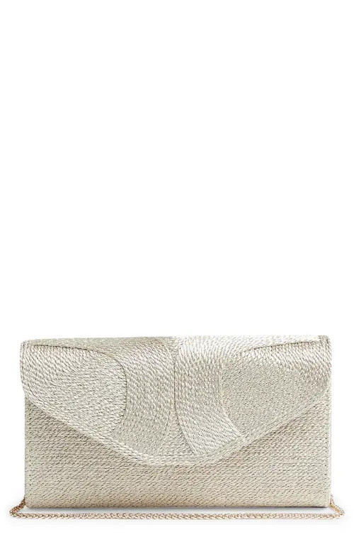 LK Bennett Lucia Clutch in Soft Gold at Nordstrom | Nordstrom