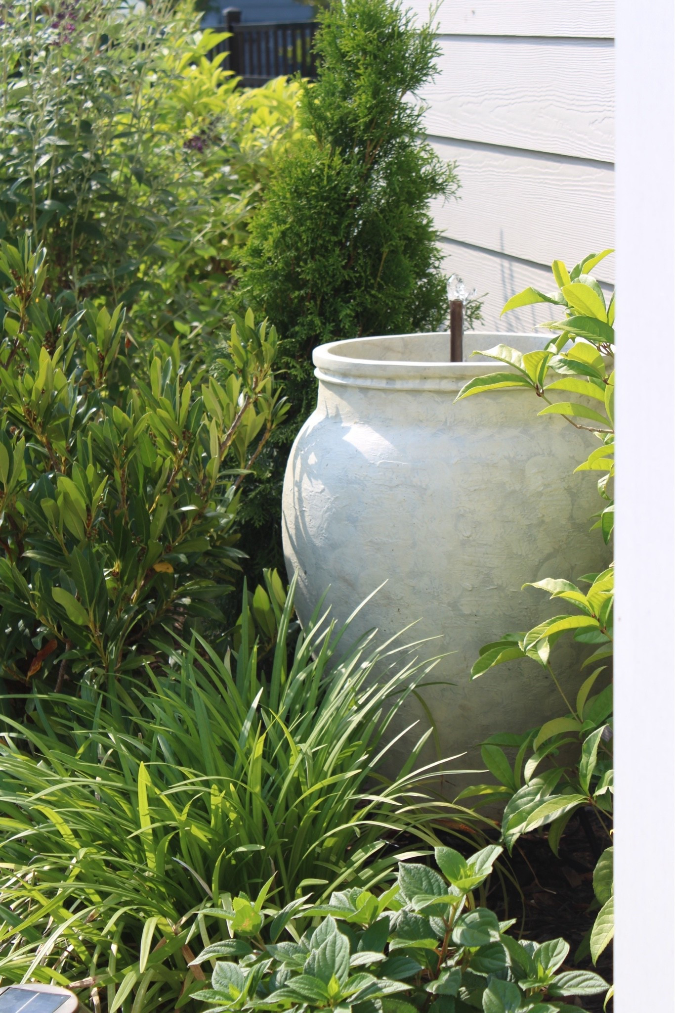 DIY fountain: pump, copper pipe, planter pots

#LTKHome
