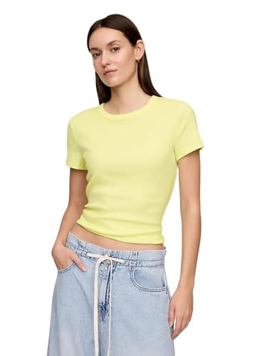 Gap Women's Solid Rib Knit Top | Amazon (US)