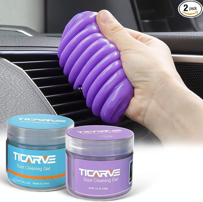 TICARVE Cleaning Gel for Car Cleaning Putty Car Slime for Cleaning Car Detailing Putty Detail Too... | Amazon (US)
