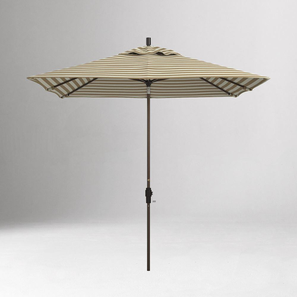 Rectangular Patio Sunbrella® Umbrella w/ Crank Lift & Tilt (8') | West Elm (US)
