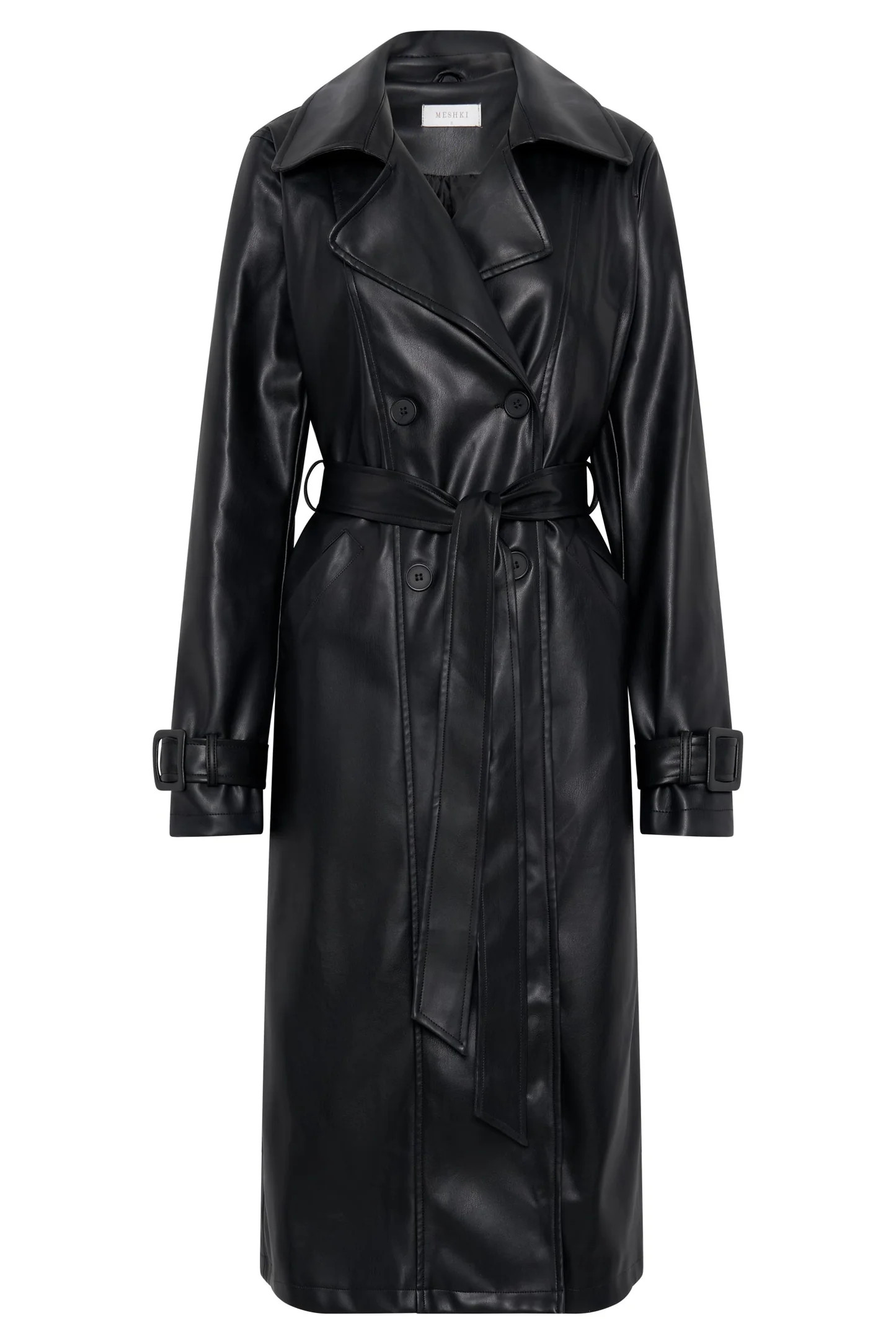 Pu Trench - Black | MESHKI US
