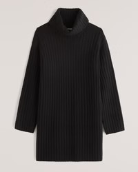 Easy-Fitting Turtleneck Sweater Dress | Abercrombie & Fitch (US)