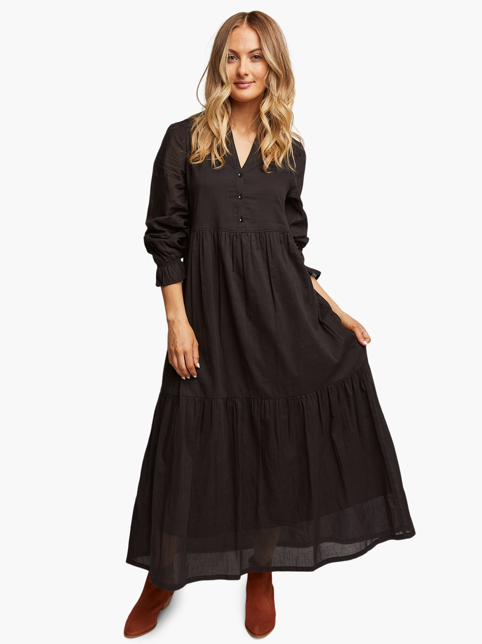 Jane Maxi Dress - 

  
    

    $150or 4  payments of $37.50 by  ⓘ | ABLE