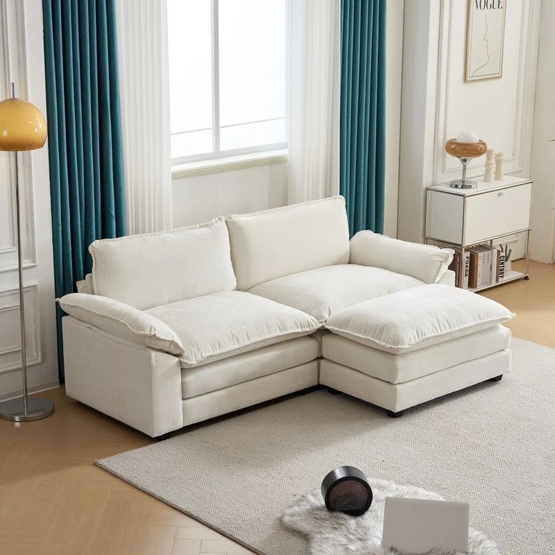Avrilynn 85.4'' Upholstered Sofa | Wayfair North America