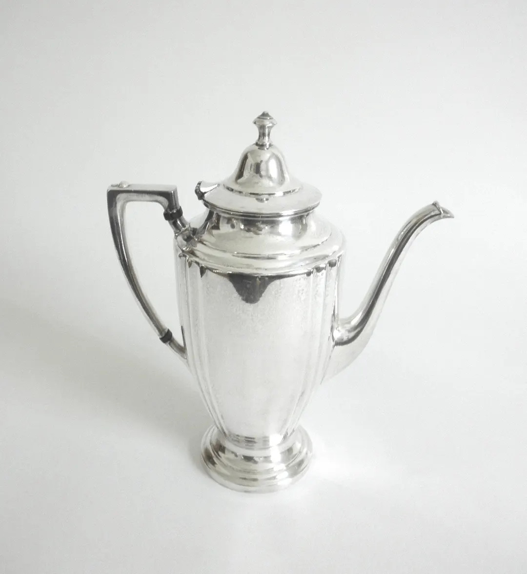 Vintage Silver Plated Coffee/tea Pot: Crescent MFG Co. Victorian Decor - Etsy | Etsy (US)