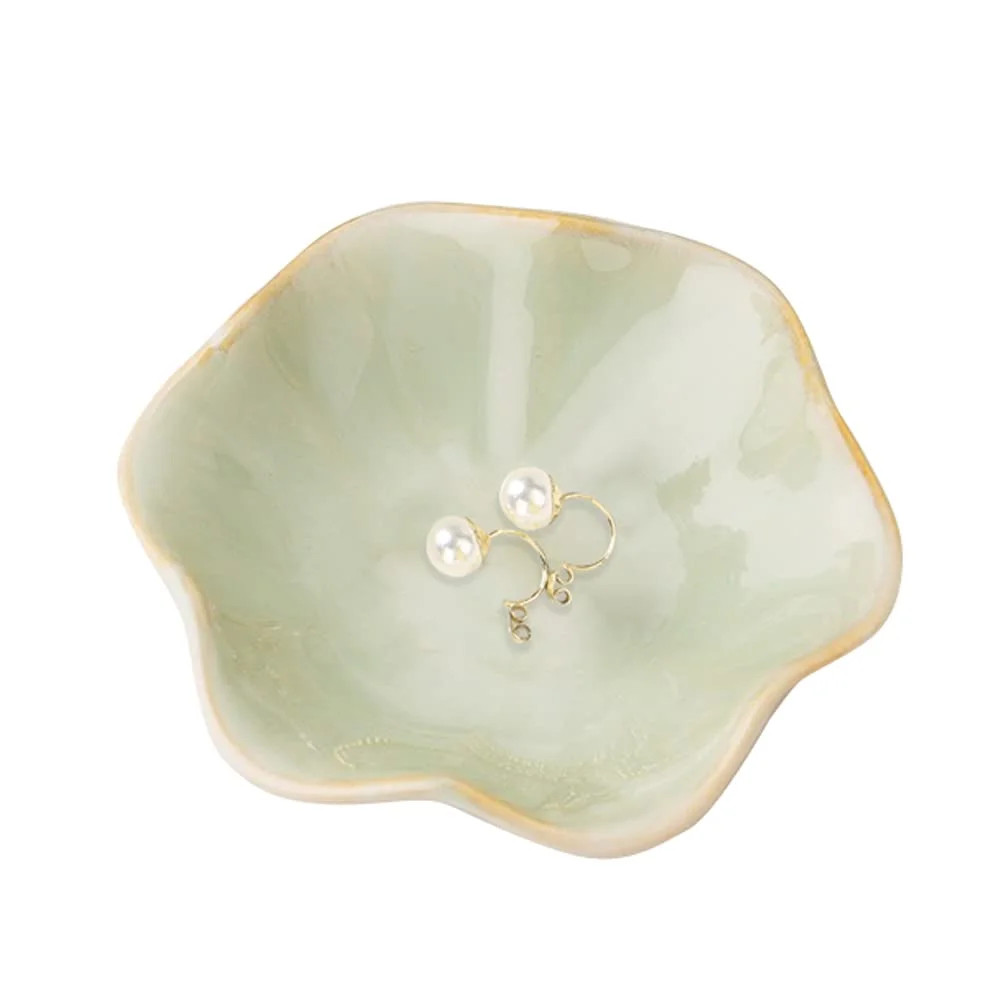 Ceramic Jewelry Dish,Leaf Jewelry Tray Key Tray,Jewelry Holder,Small Ring Dish Holder Jewelry Pla... | Walmart (US)