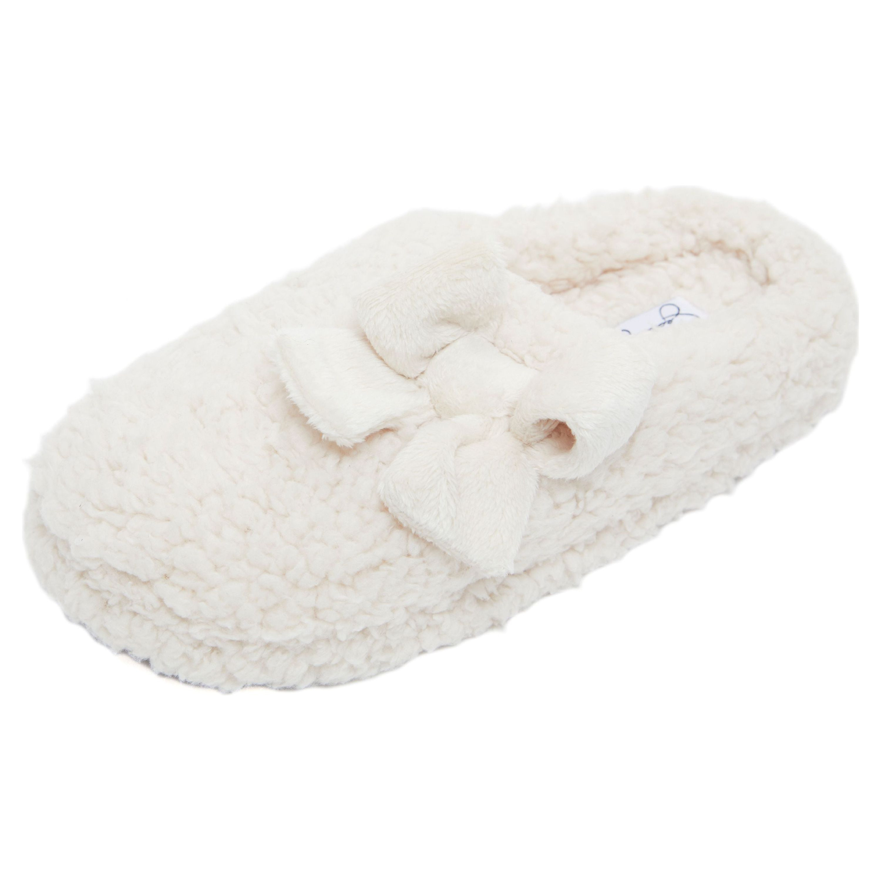 Jessica Simpson Womens Plush Marshmallow Slide On House Slipper Clog with Memory Foam | Walmart (US)