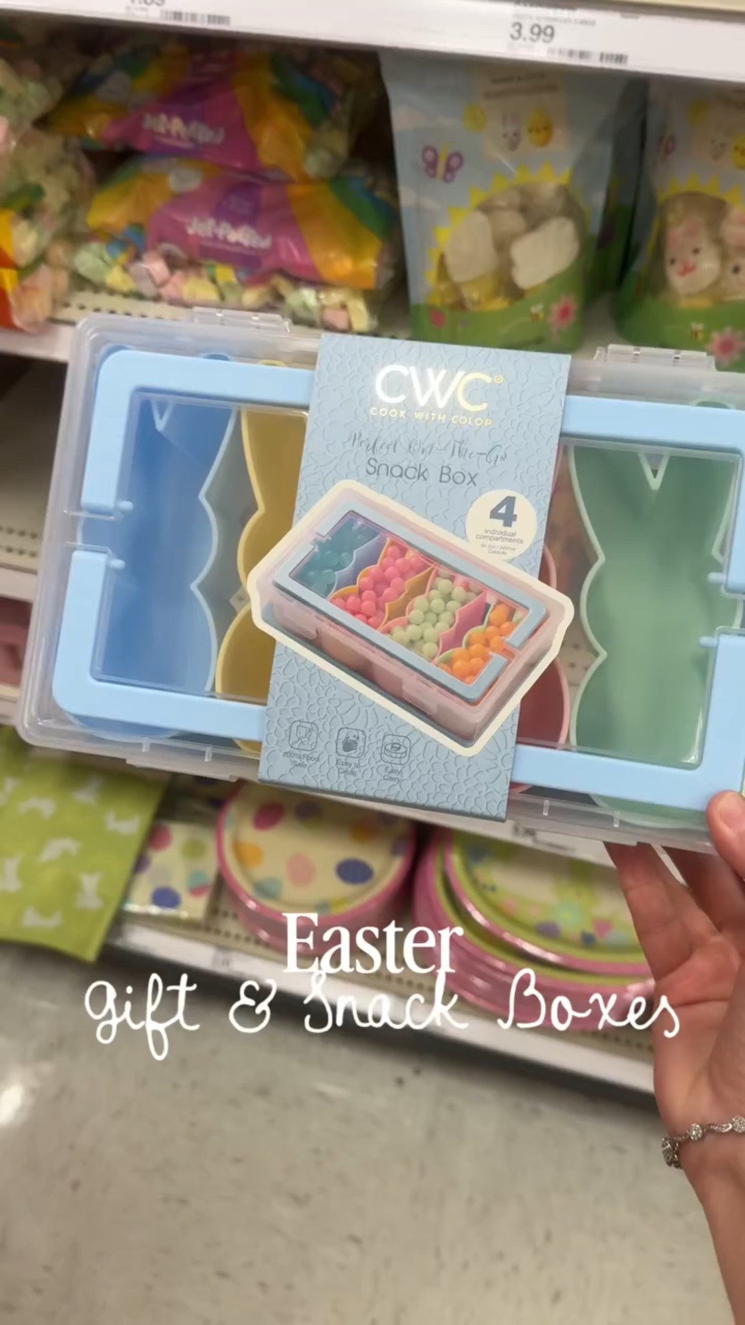 New Easter and Spring gift and snack boxes at Target! Follow + comment “SHOP” for a link! (make sure you’re following to receive it) ✨ & if you love Holiday finds and gift ideas, follow along for more! 

#Targetcreator #targetfinds #clubtarget #targetstyle