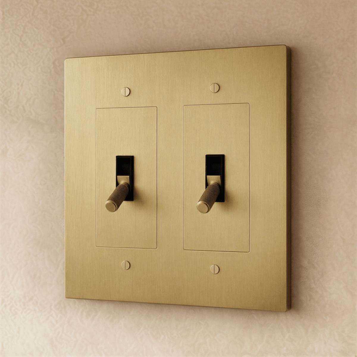 Residence Supply Brass Toggle Light Switch - 120 VAC, UL Listed - Handcrafted Vintage Style Solid... | Target