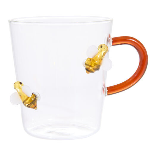 Dimensional Bee Glass Mug by World Market | World Market
