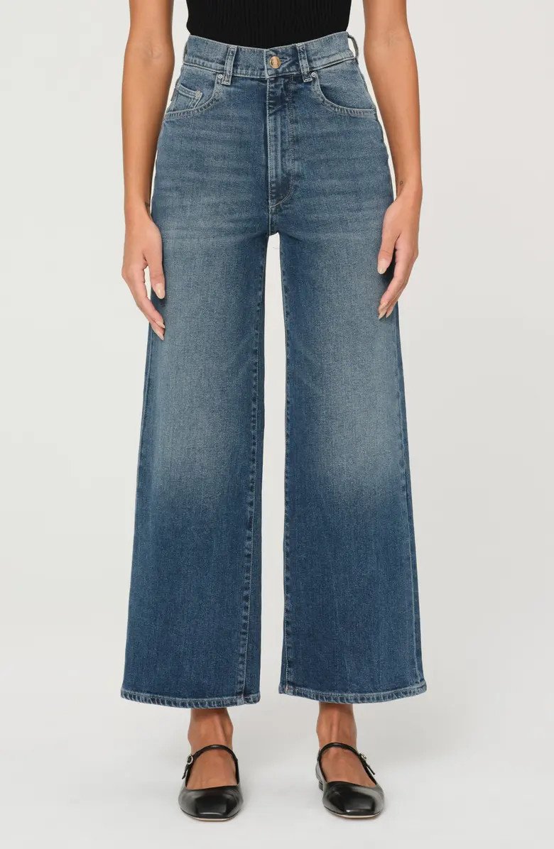 DL1961 Hepburn High Waist Ankle Wide Leg Jeans | Nordstrom | Nordstrom