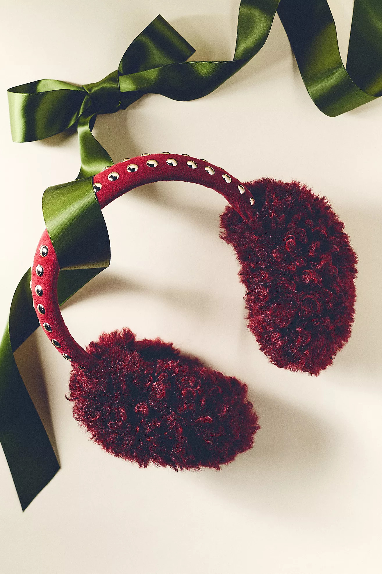 Violet & Brooks Studded Faux Fur Earmuffs | Anthropologie (US)