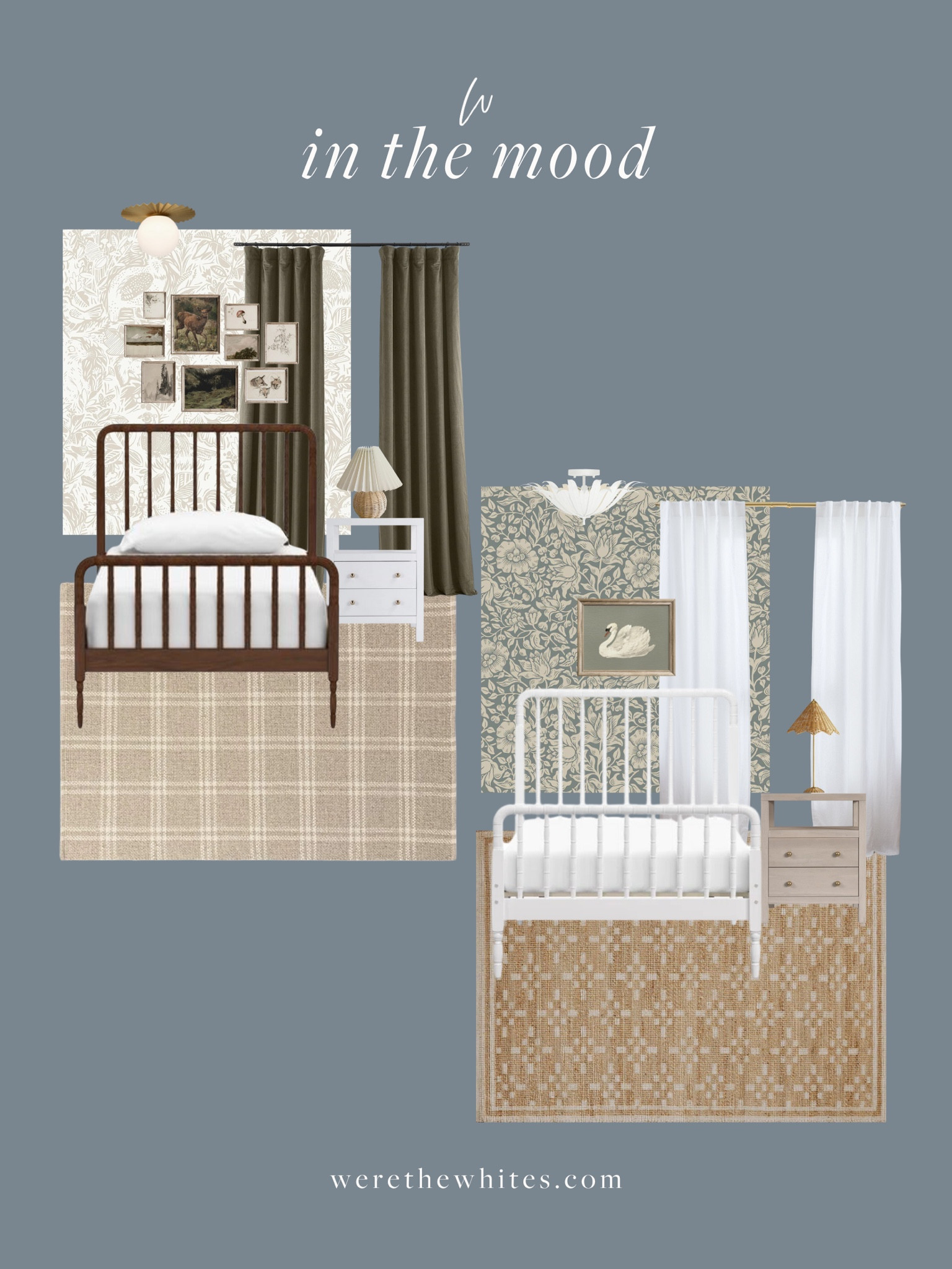 In The Mood: toddler bedroom! Which do you prefer woodland themed or dainty floral themed? I love both, and especially love how these spaces could be transformed from a nursery into a toddler space! 

#LTKStyleTip #LTKHome #LTKKids