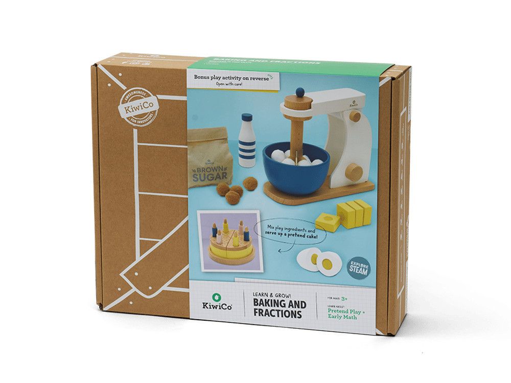 Bake-a-Cake Stand Mixer | KiwiCo | KiwiCo