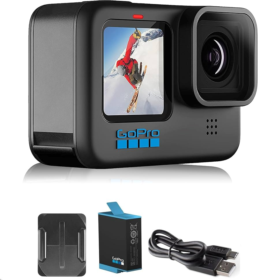 GoPro HERO10 Black- E-Commerce Packaging - Waterproof Action Camera with Front LCD & Touch Rear S... | Amazon (US)