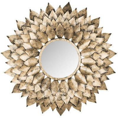 Safavieh Provence gold sunburst mirror