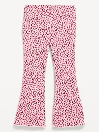 Ribbed Flare-Leg Leggings for Toddler Girls | Old Navy | Old Navy (US)