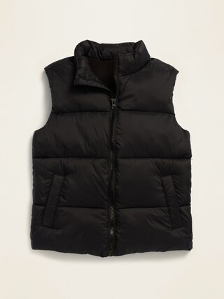 Frost-Free Solid Puffer Vest for Boys | Old Navy (US)
