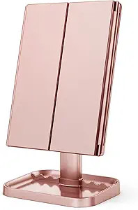 Amazon.com : Makeup Mirror Vanity Mirror with Lights, 1x 2X 3X Magnification, Lighted Makeup Mirr... | Amazon (US)