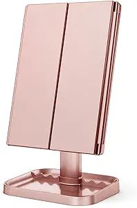 Amazon.com : Makeup Mirror Vanity Mirror with Lights, 1x 2X 3X Magnification, Lighted Makeup Mirr... | Amazon (US)