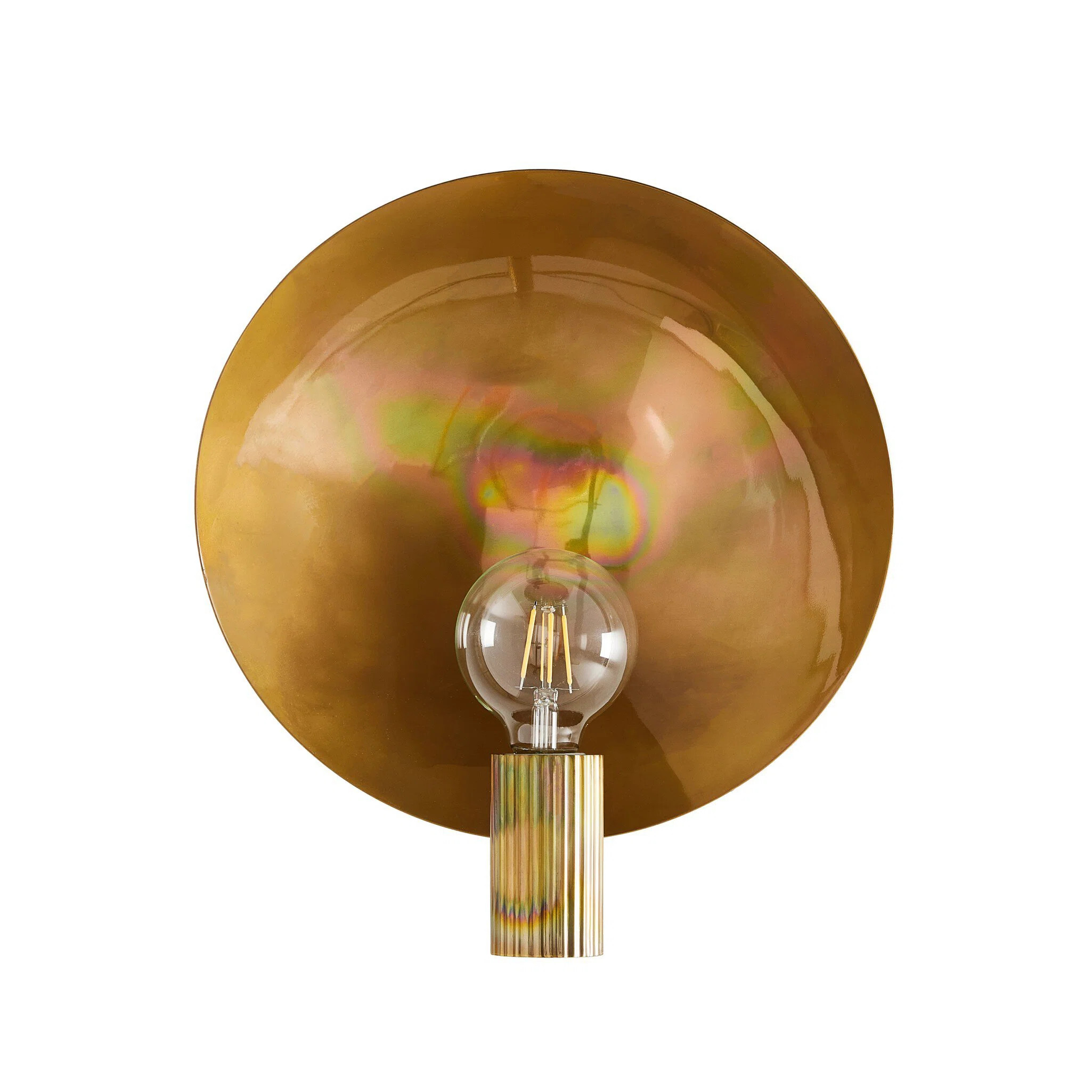 Kaderius Sconce-Burnt Brass | Wayfair North America