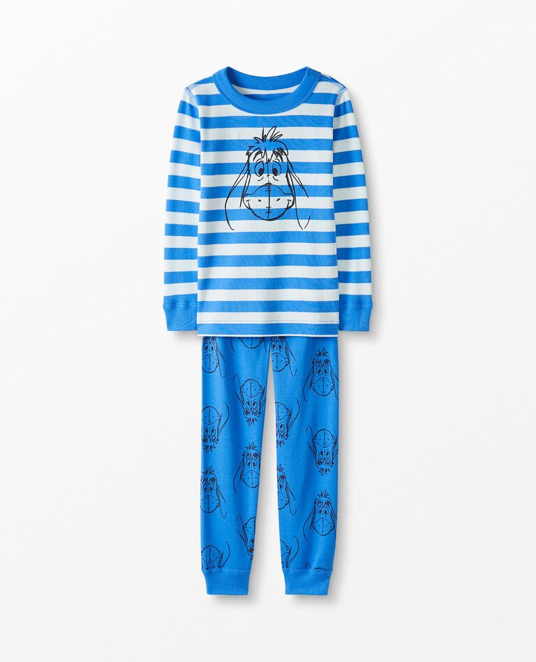 Disney Winnie The Pooh Long John Pajamas In Organic Cotton | Hanna Andersson
