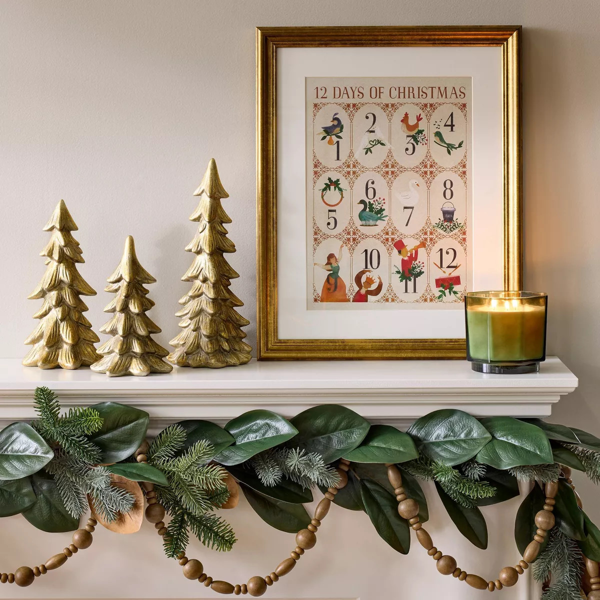Large Antiqued Ceramic Tree Gold - Threshold™ designed with Studio McGee | Target