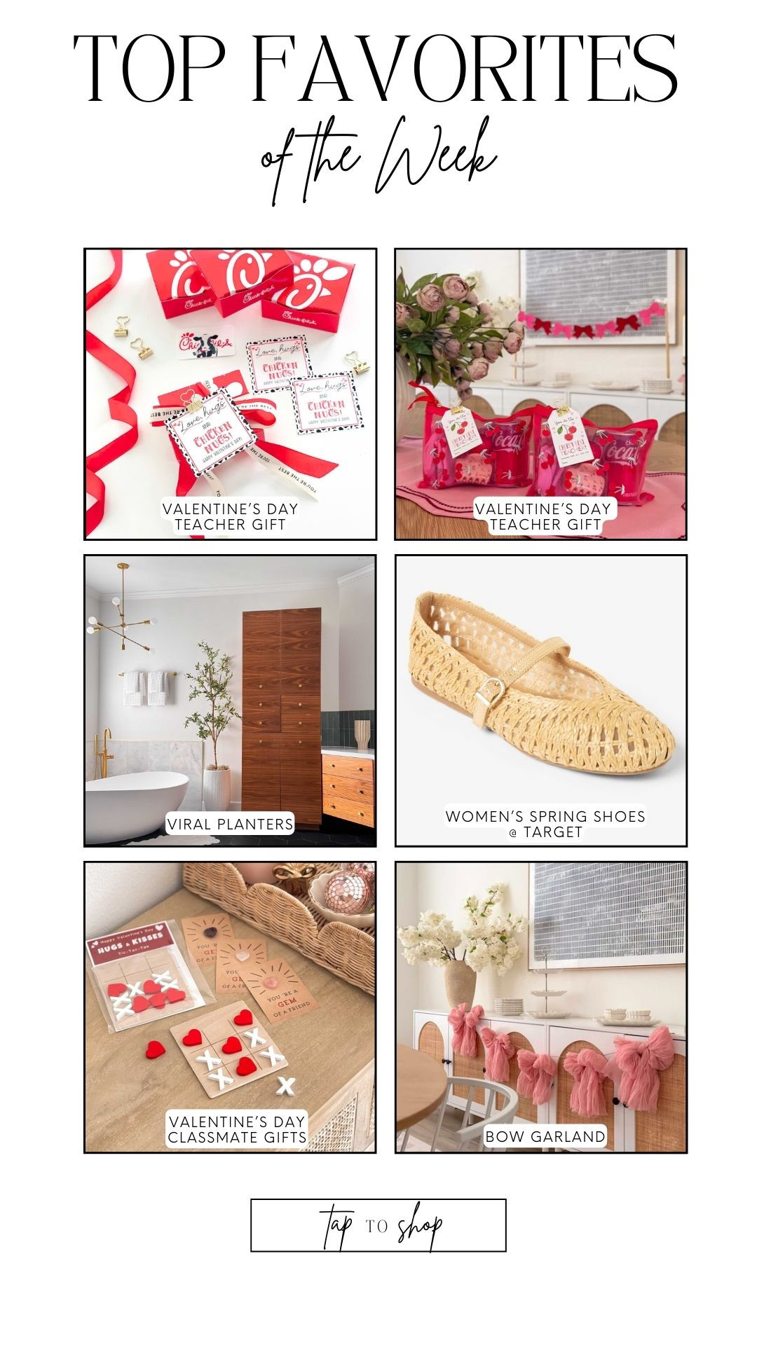 Top favorites of the week! 

 

#LTKValentine #LTKSeasonal #LTKKids