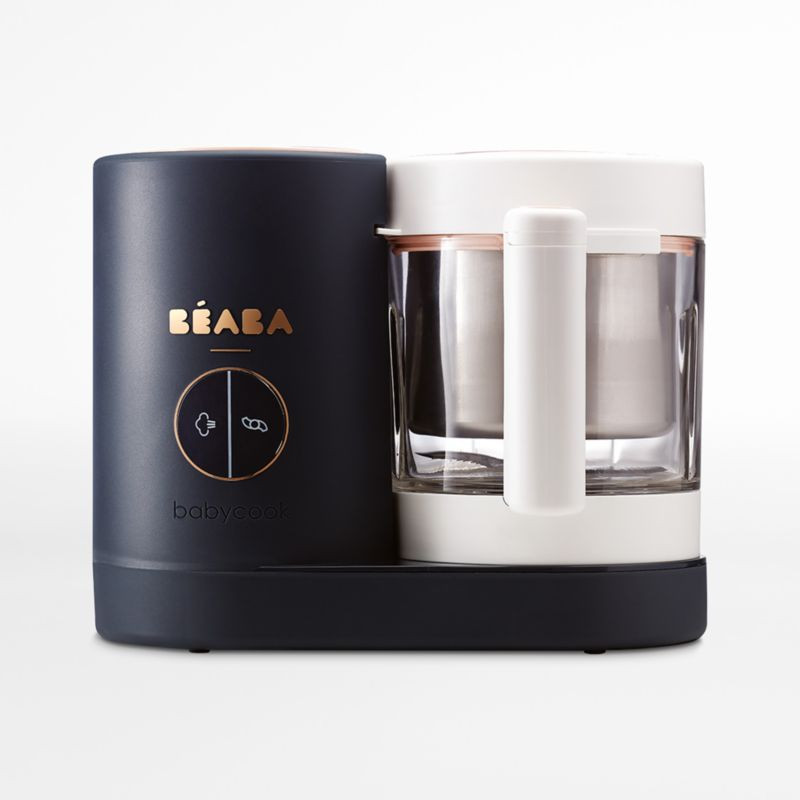 BEABA Babycook Neo Midnight Blue Baby Food Maker + Reviews | Crate & Kids | Crate & Barrel