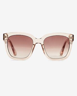 Clear Frame Sunglasses | Express