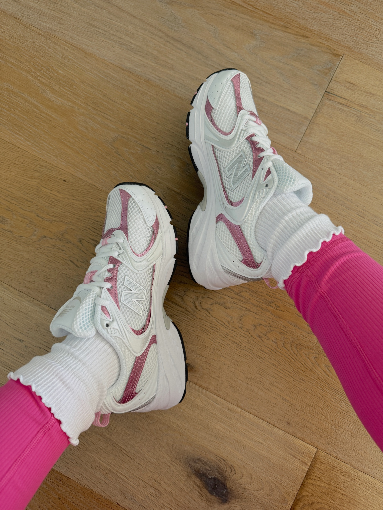 These just came in! New Balance 530 in pink sugar 🩷

#LTKActive #LTKfindsunder100 #LTKshoecrush