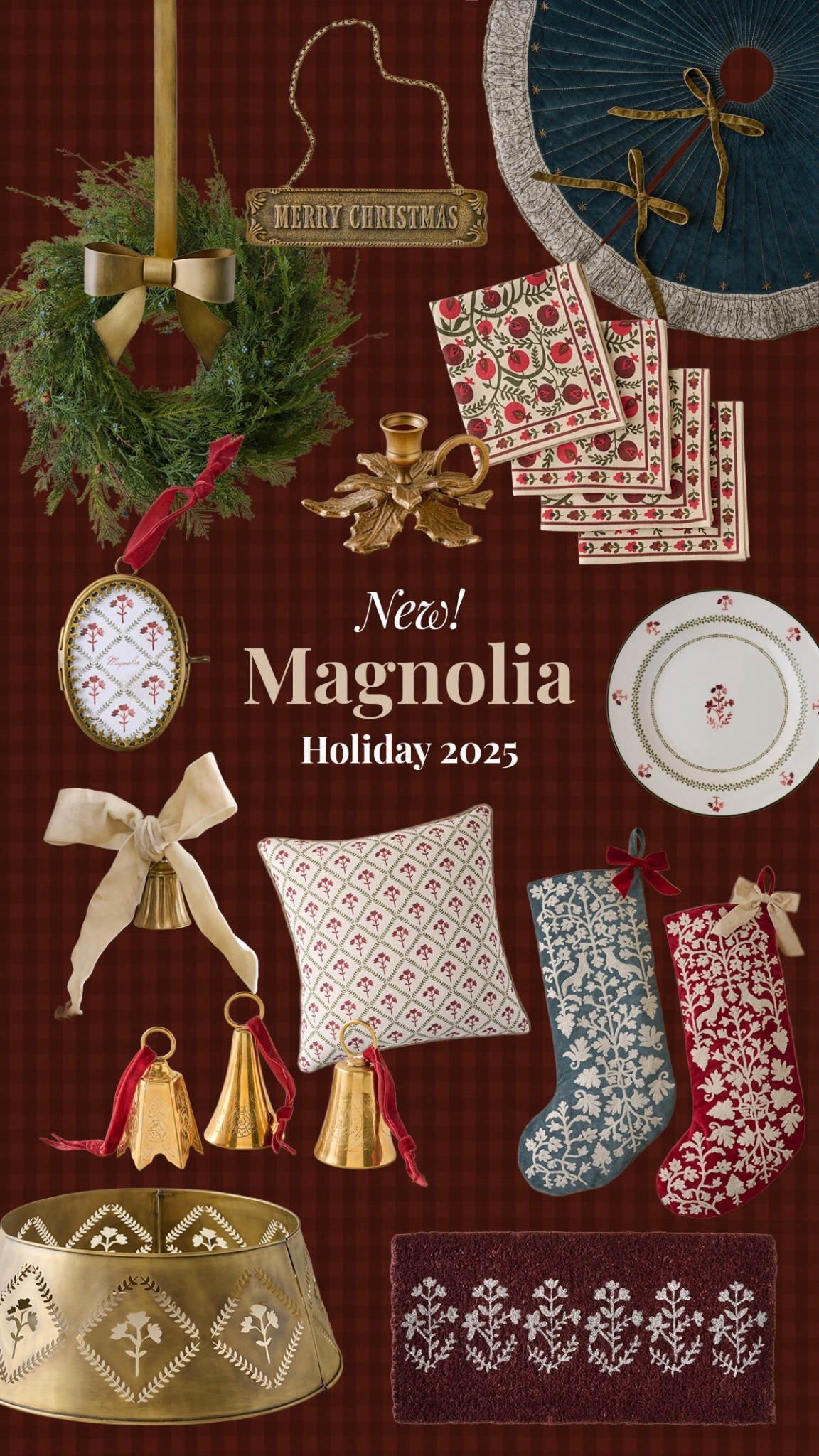 Magnolia just released their 2025 Holiday collection! 🔔 

#LTKHome