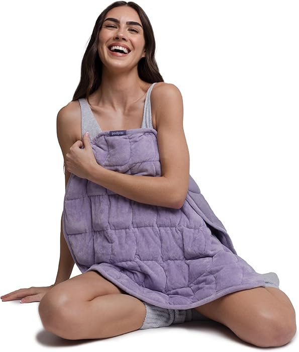 nodpod Body 6.5lb Patented Compact Weighted Blanket I Perfect for Relaxation, Sleeping & Travel l... | Amazon (US)