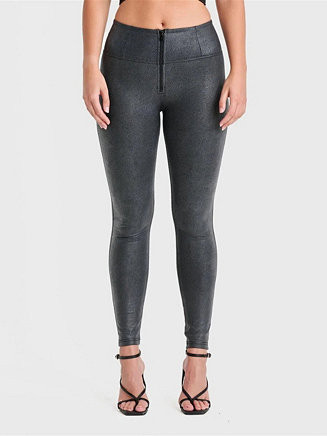 Freddy Women's Snake Skin High-Rise Sculpting Pants - Macy's | Macy's