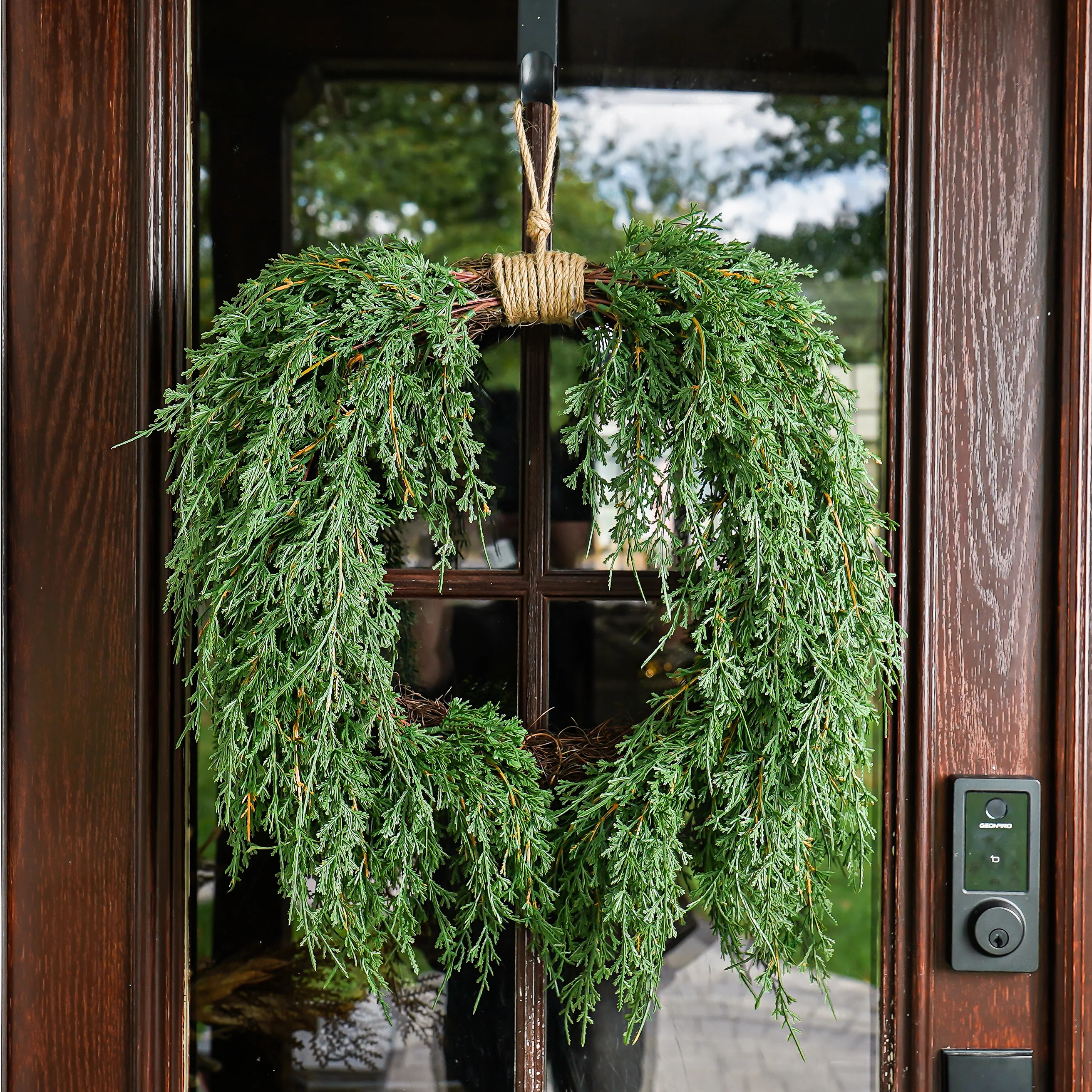 Draping Juniper Hanging Wreath | Large | MJHome