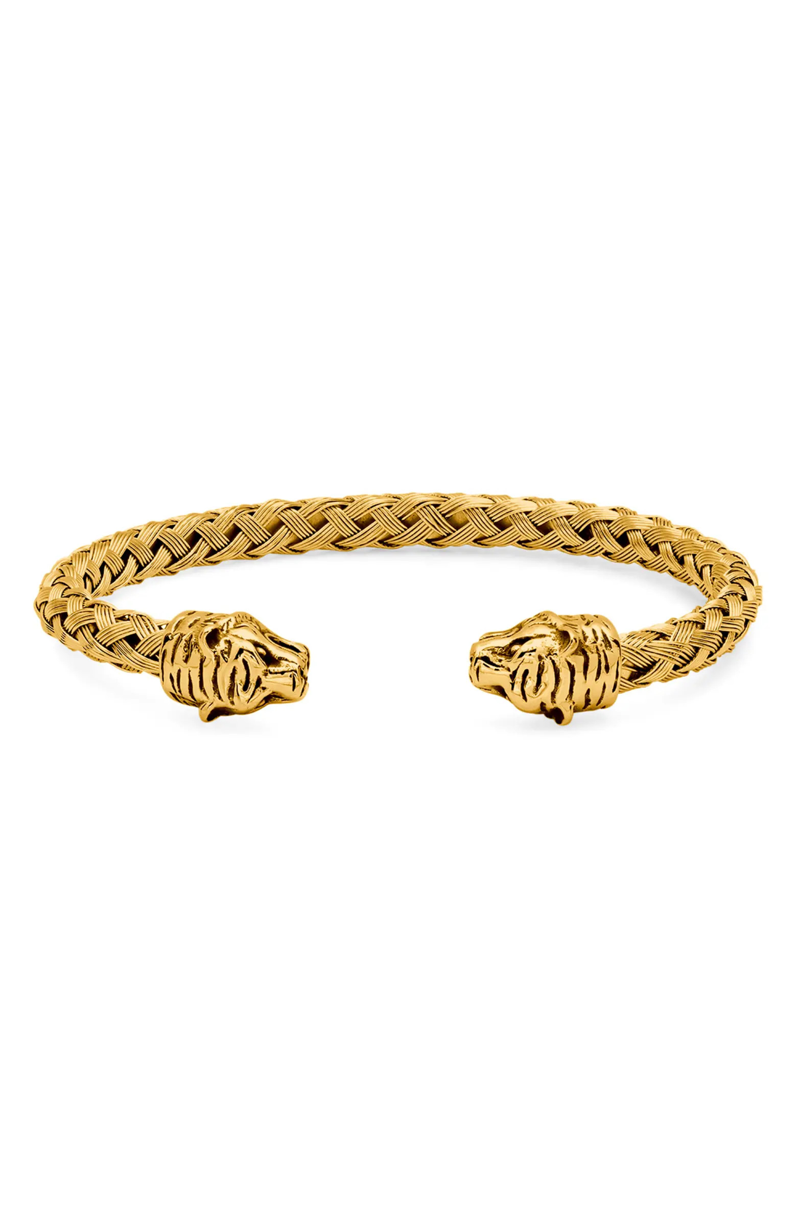 Braided Wire Tiger Cuff Bracelet | Nordstrom Rack