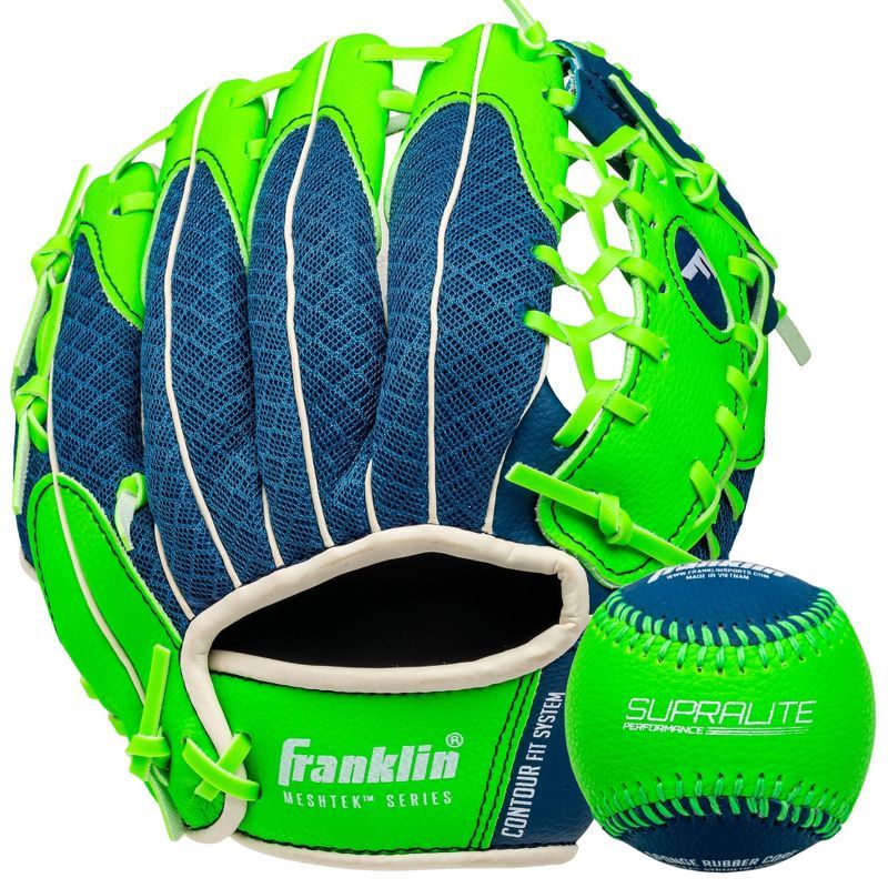 Franklin Sports 9.5'' Meshtek Glove with Ball | Target