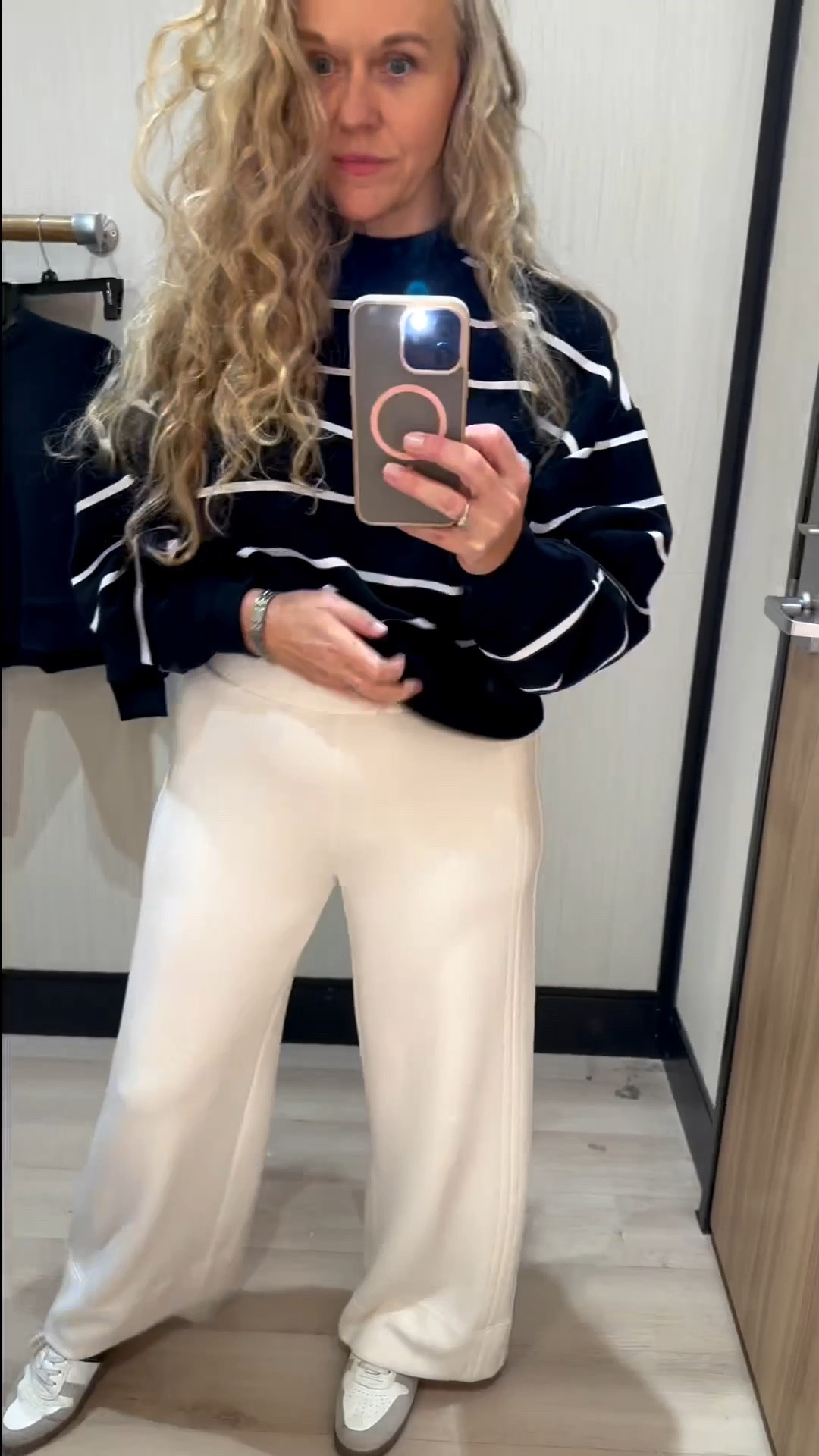 Man, I love Calia. And I’m a sucker for neutrals. 🤍🤎🖤 anyone else? Like each top is just different enough to want them all.  I love that her clothing line can easily move from active wear to street wear. And so many pieces that work for work and dressier occasions.  
#calia #dicks #athleisure #over50 

#LTKOver40 #LTKvlog #LTKActive