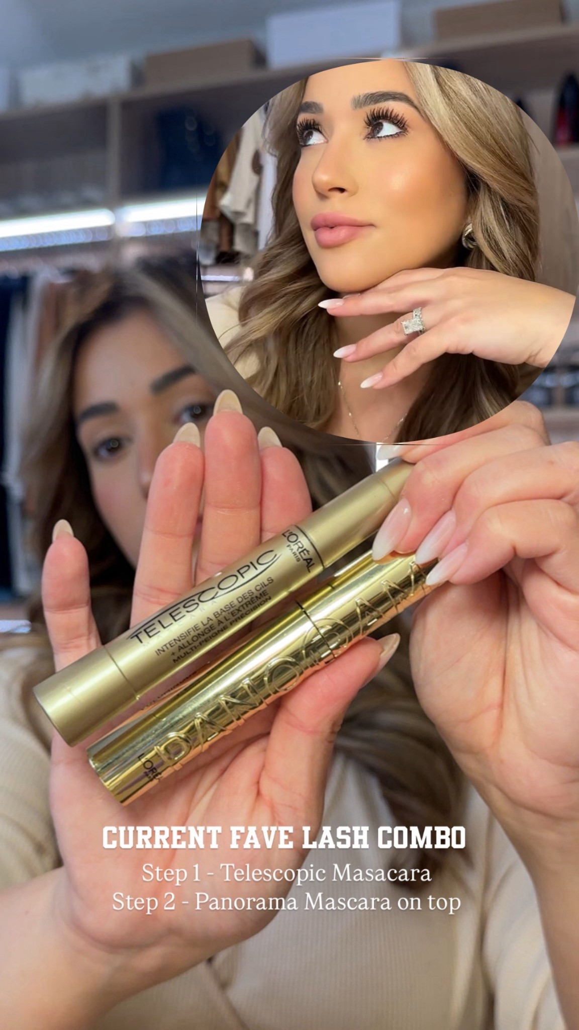 #ad #LOrealParisPartner My current fave lash comb @lorealparis Telescopic Mascara + Panorama mascara on top, both available @target 🖤

@targetstyle #LOrealParisMakeup #LOrealTelescopic #TargetPartner #Target



#LTKFindsUnder50 #LTKBump #LTKBeauty