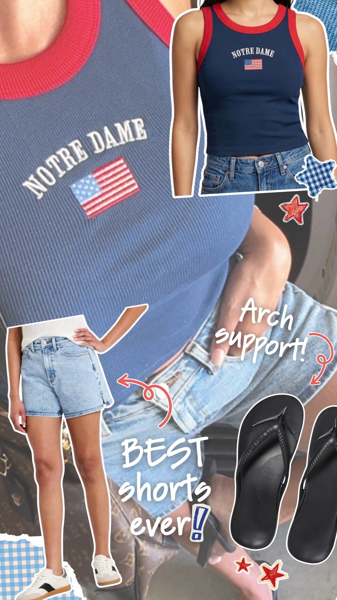 Best @Target shorts EVER!! You guys know my love for these shorts because I’m wearing them multiple times a week. The fit and wash are 👌👌 love repping my team and grabbed this tank! So excited for football season 🏈

#outfit #ootd #target #shorts #denim #notredame #football #gameday #summer #fall #flipflops #archsupport

#LTKootd #LTKgrwm #LTKmomlife