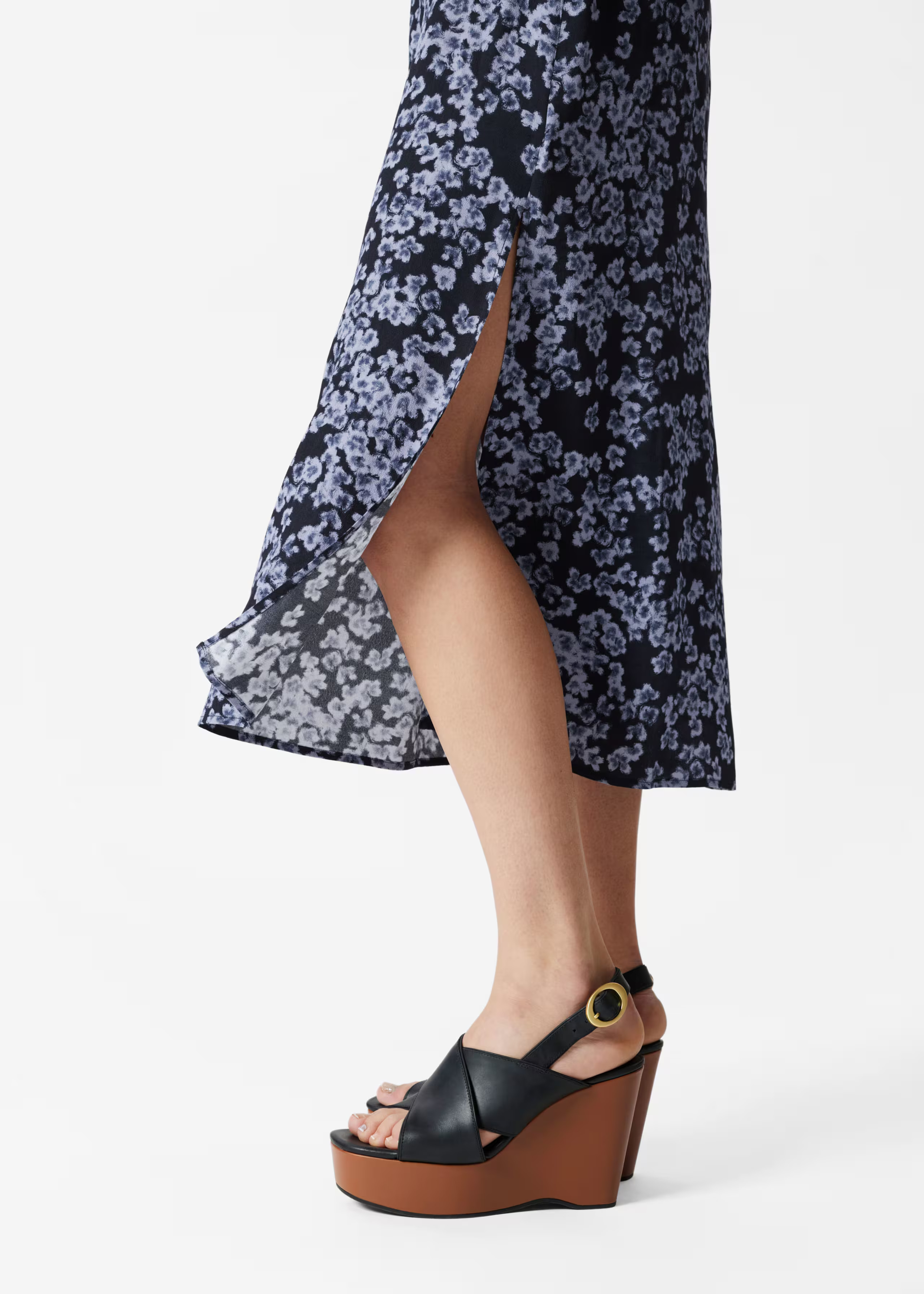 Leather Platform Wedge Sandals | & Other Stories - US