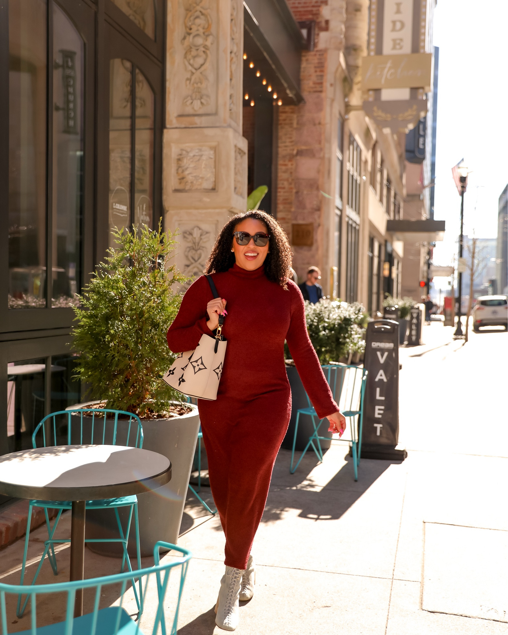 Cozy Posey in this burgundy sweater dress. 🩷✨

#LTKSeasonal #LTKMidsize #LTKStyleTip