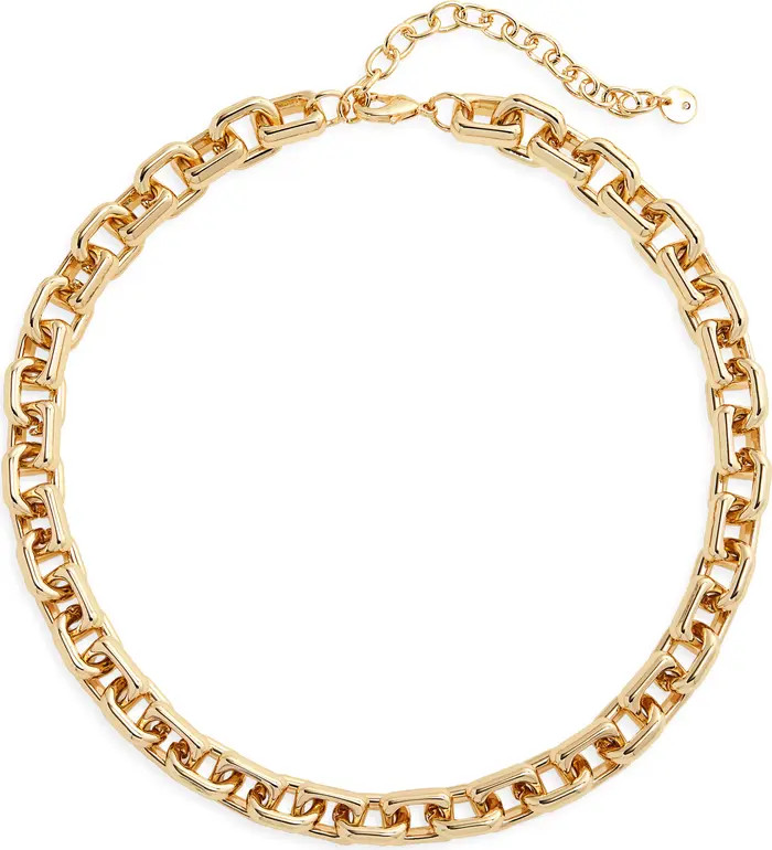 Nordstrom Soft Square Link Chain Necklace | Nordstrom | Nordstrom