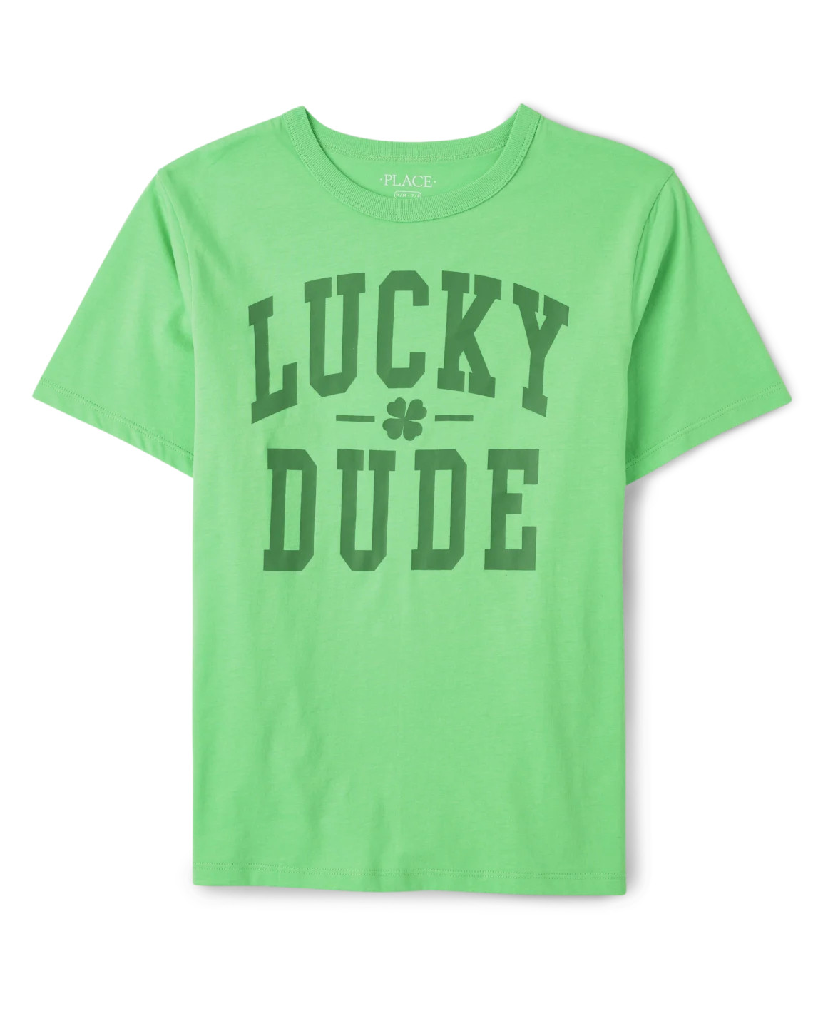 Boys Matching Family St. Patrick's Day Lucky Dude Graphic Tee - green | The Children's Place