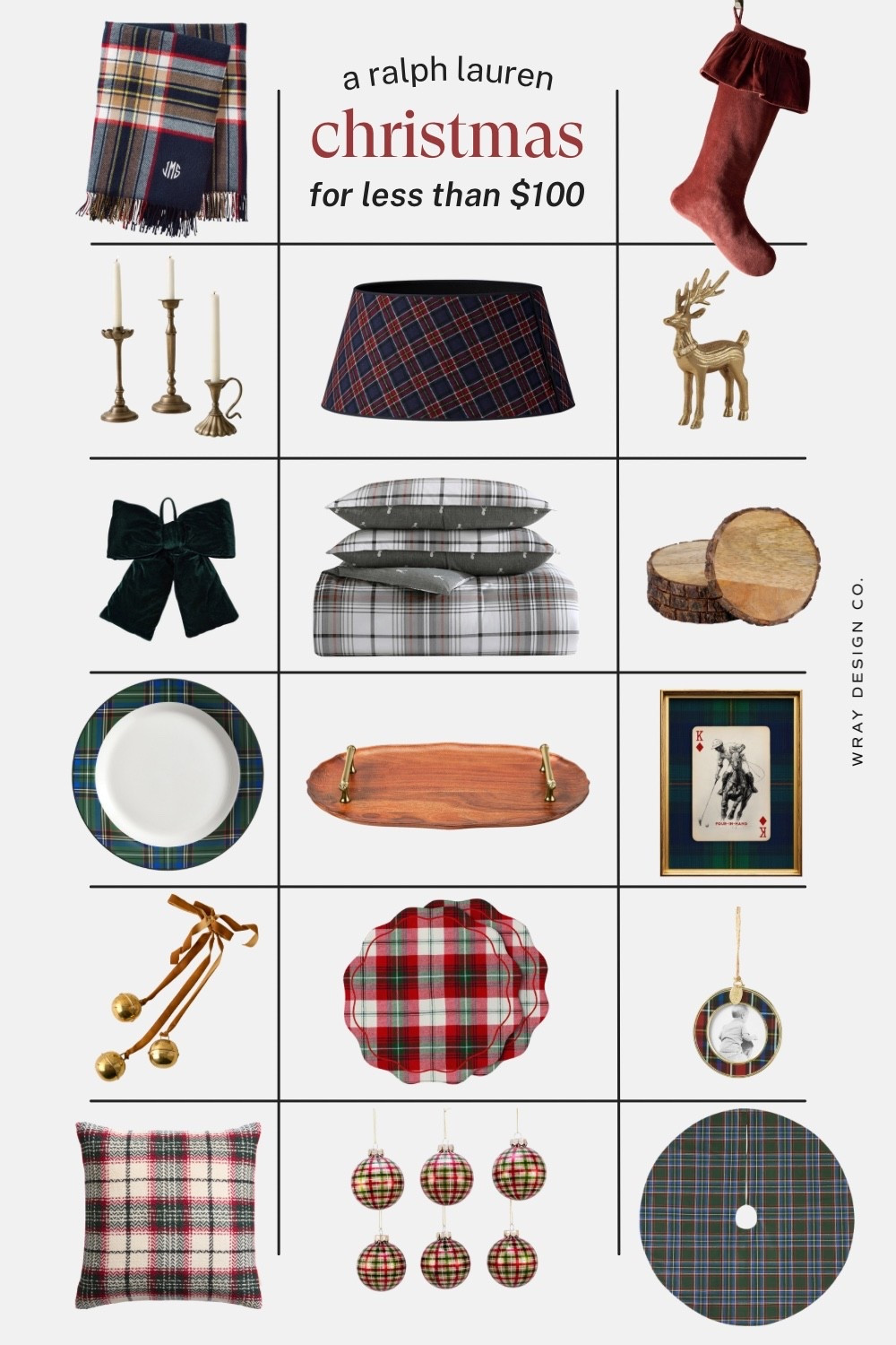 Want the Ralph Lauren Christmas decor look but you’re on a💲budget? I got you. Shop a roundup of holiday home items, all for less than $100! // Tree collar, tartan bedding, brass bells, plaid throw pillow, rustic holiday decor.

#LTKSaleAlert #LTKHoliday #LTKHome