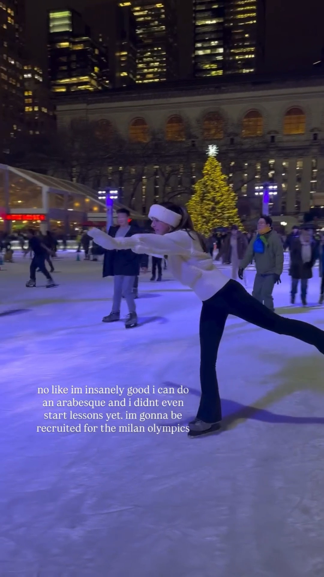 day 2 of ice skating this week 🤍 flare leggings are from align label, linking similar

#LTKActive #LTKootd #LTKgrwm